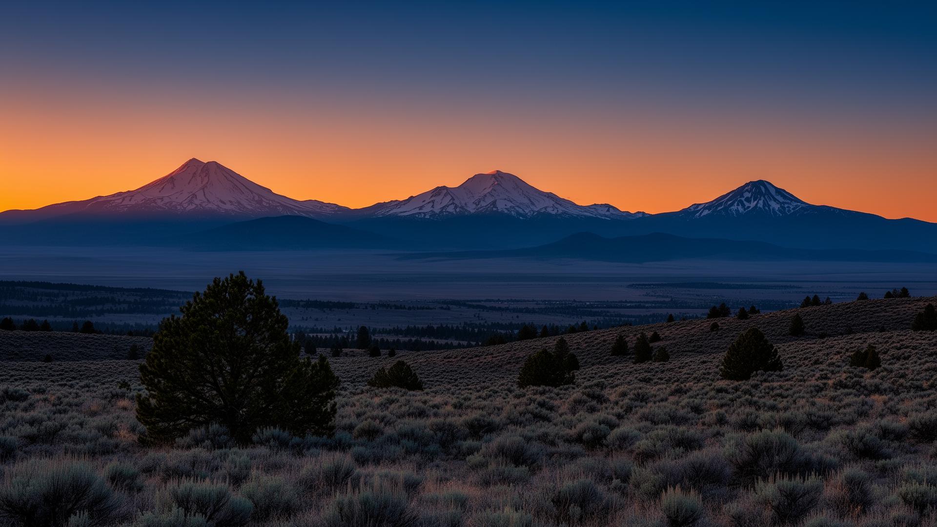 The Cascades. Always on the horizon.